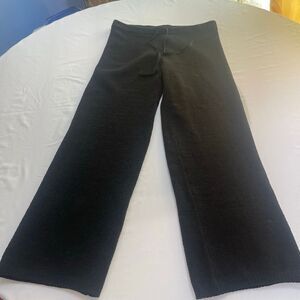 Natori Black Fleece Lounge Pants Size Large
